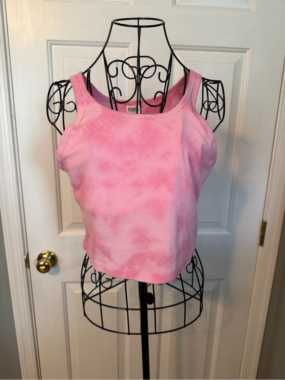 PINK Victoria's Secret Pink Tie-Dye Ribbed Tank
